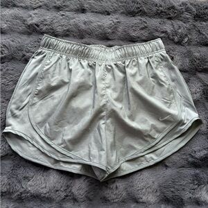 Nike Women's Light Gray Athletic Shorts